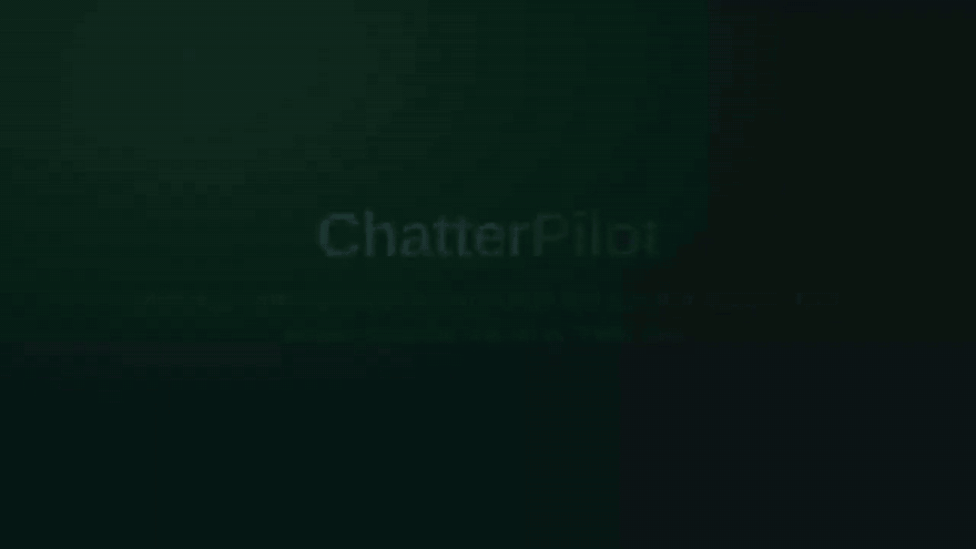 Animated intro: a chat order becomes a draft with source labels, then a correction changes the total